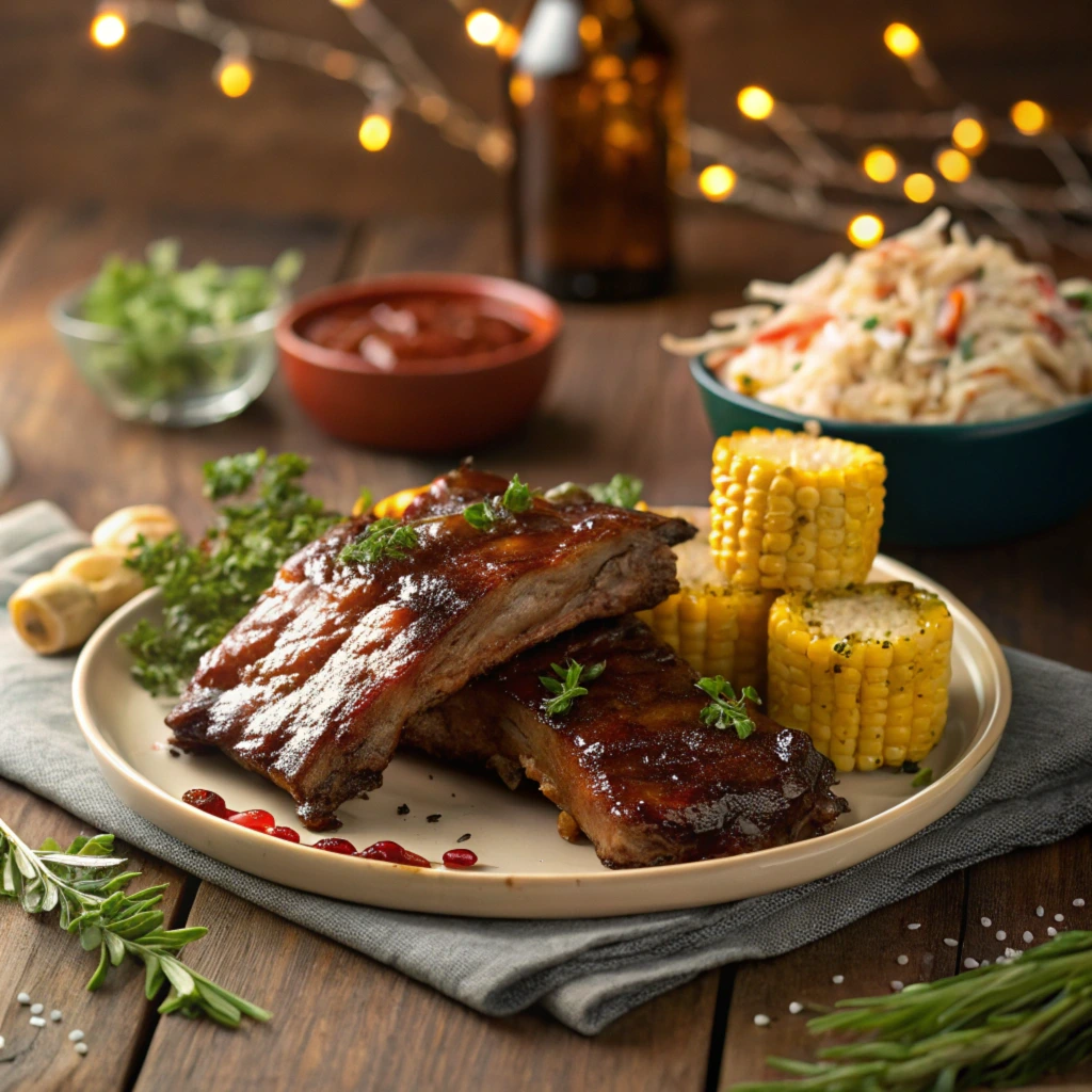 Tender beef back ribs with a caramelized smoky crust, served hot off the grills