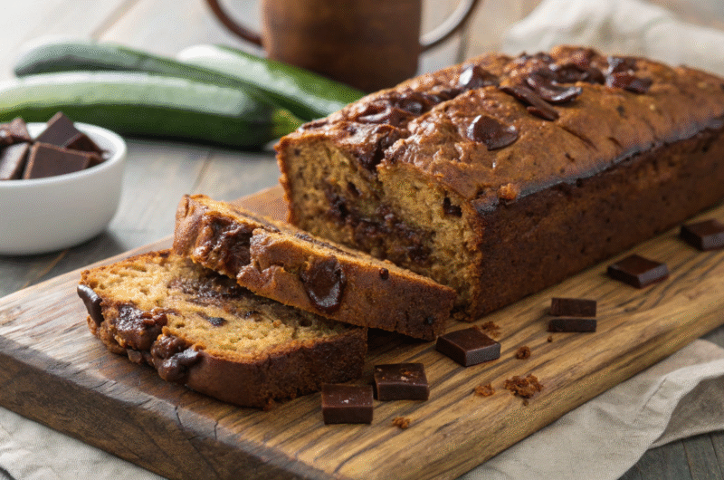 Delectable Chocolate Zucchini Bread