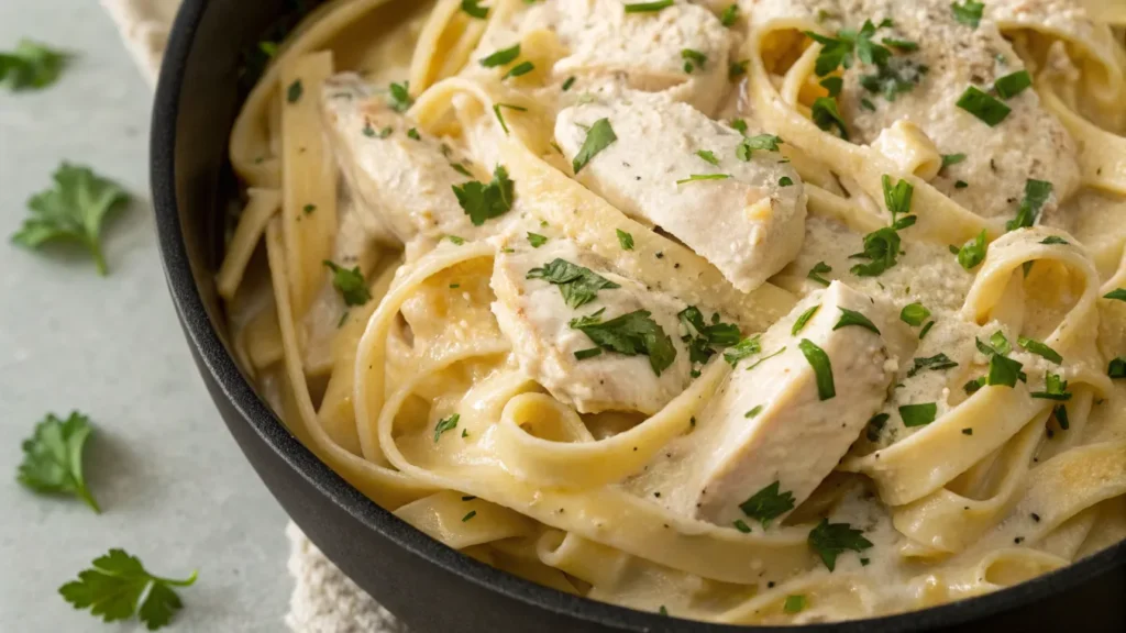 Slow Cooker Chicken Alfredo